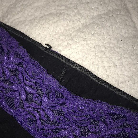 Purple Lace Dance Shorts - Picture 2 of 7